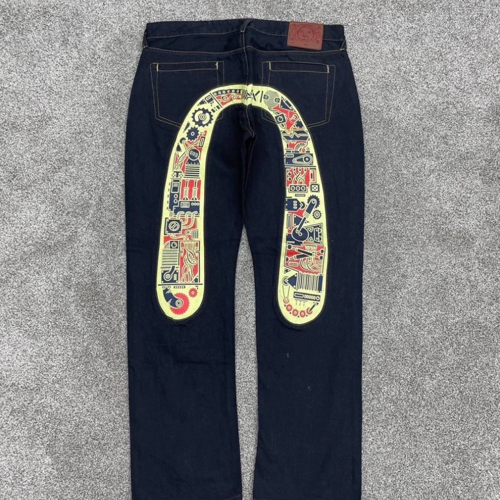 Evisu Raw Denim Relaxed fit